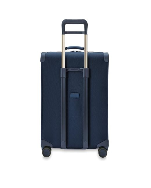 Briggs & Riley Blue Baseline Medium Expandable Spinner Suitcase