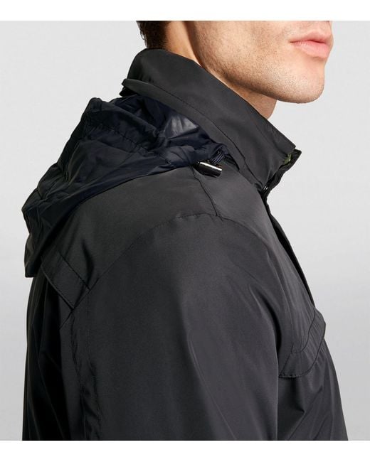 Pal Zileri Black Oyster Field Jacket for men