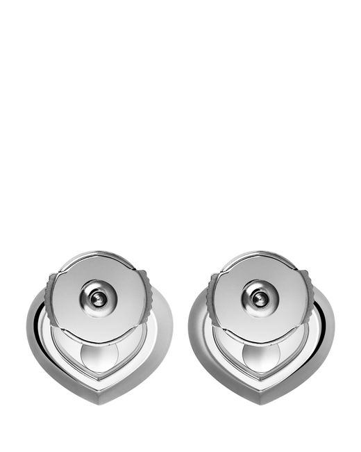 Chopard Metallic And Diamond Happy Diamonds Icons Earrings