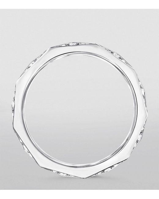 Graff White Gold And Diamond Laurence Signature Band (2.3mm)