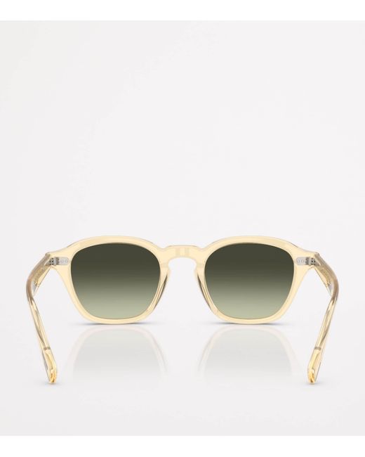 Oliver Peoples Green Square Eyles Sunglasses