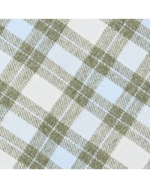 Loewe White Silk-Cashmere Anagram Check Scarf