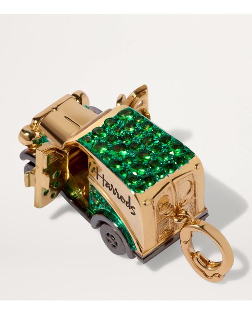 Annoushka Green Tsavorite And Diamond Harrods Delivery Van Charm Pendant