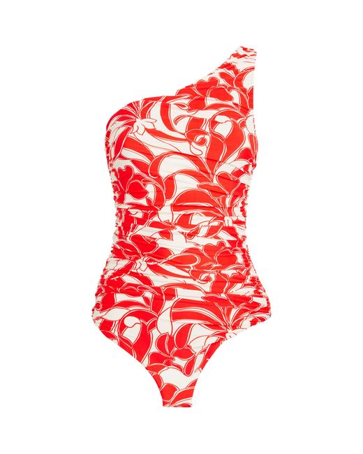 Sir. The Label Red Renata One-shoulder Swimsuit