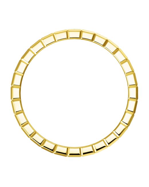 Chopard Metallic And Diamond Ice Cube Ring