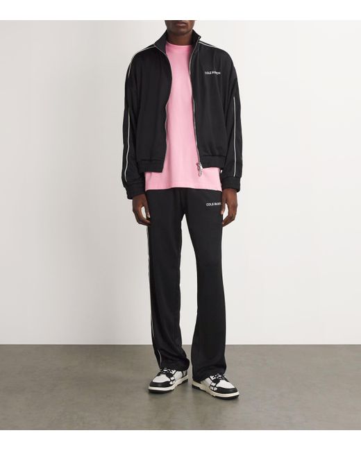 Cole Buxton Black Piped Track Jacket for men