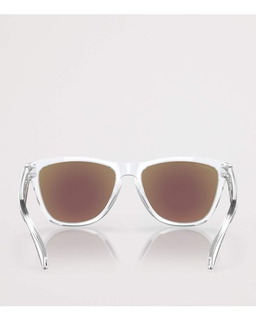 Oakley Blue Frogskins Square Sunglasses for men