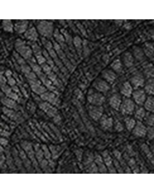 Jimmy Choo Black Sunny Lace Low-Top Sneakers