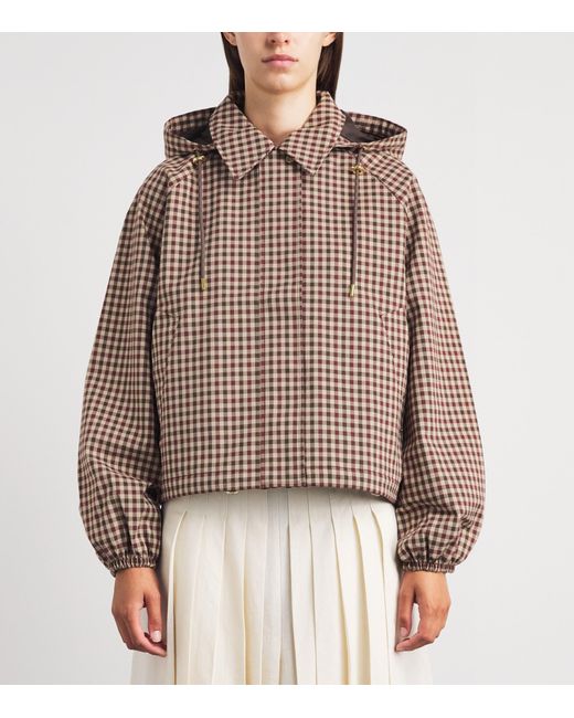 Barbour Brown Showerproof Audrey Jacket