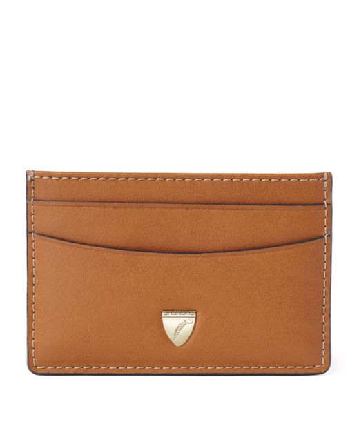 Aspinal Brown Slim Card Holder