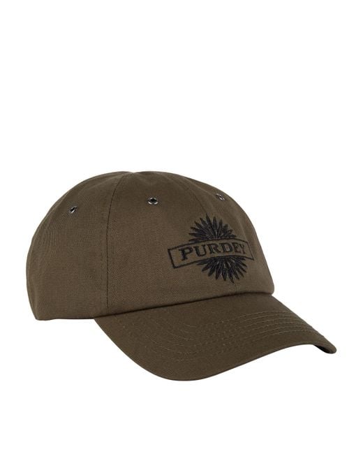 James Purdey & Sons Green Baseball Cap for men