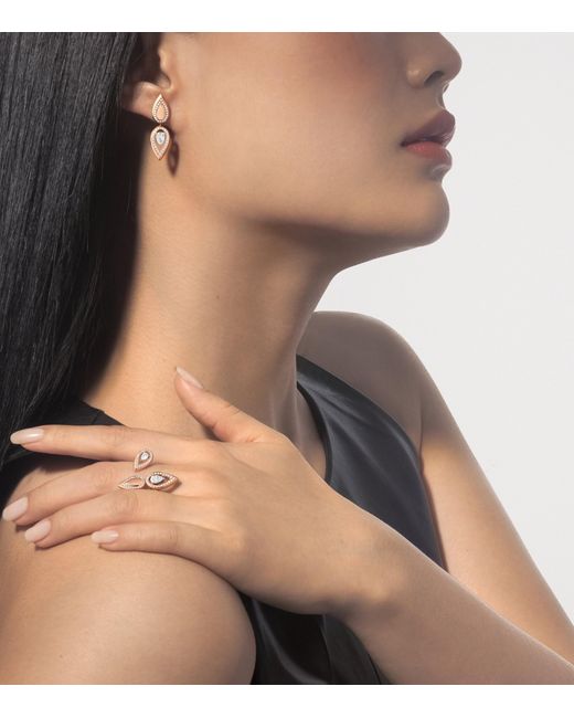 Messika Natural Fiery And Diamond Trio Ring