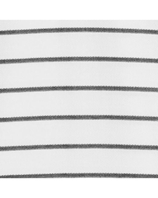 Dunhill White Stripe Polo Shirt for men