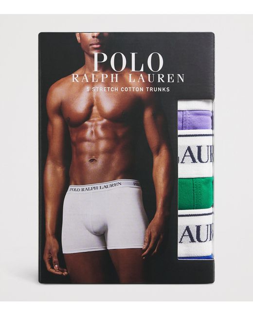 Polo Ralph Lauren Multicolor Stretch-Cotton Classic Trunks for men
