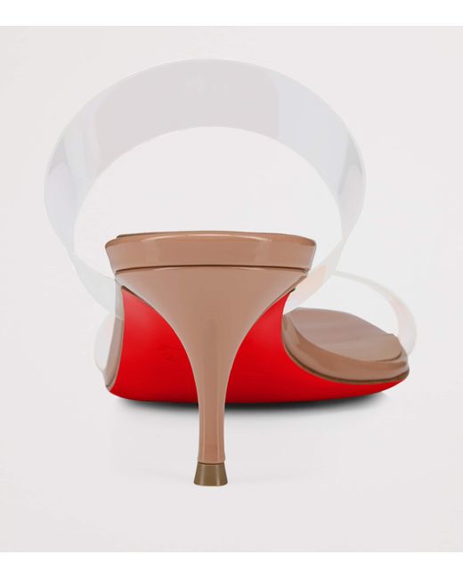 Christian Louboutin Pink Just Nothing Leather Heeled Sandals 55