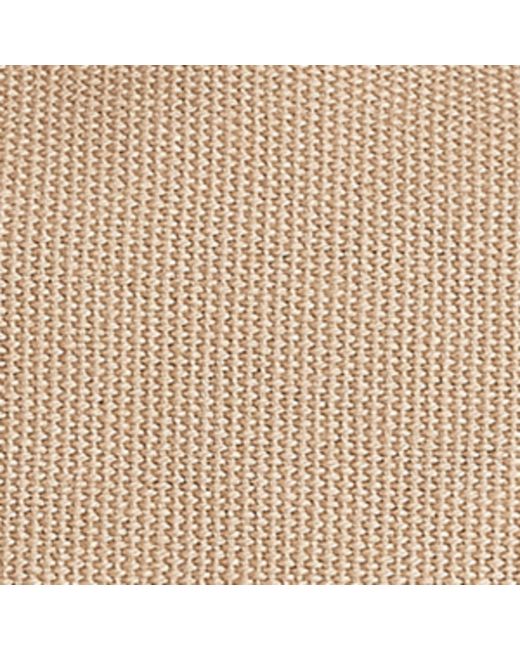 Harrods Natural Medium Cotton Logo Cosmetic Bag