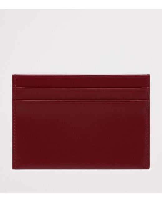 Christian Louboutin Red Bettina Leather Card Holder