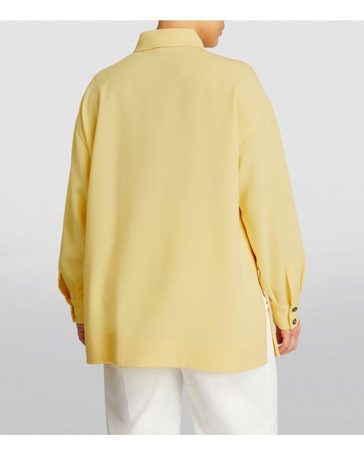 Marina Rinaldi Yellow Long-sleeve Shirt