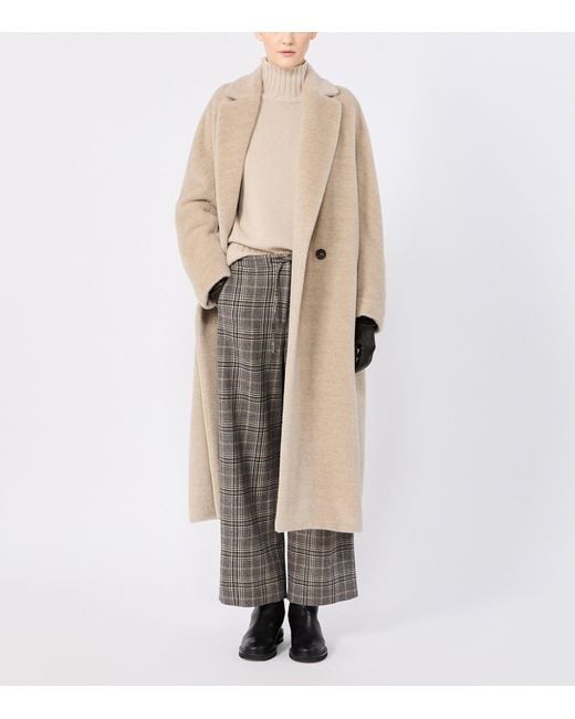 Max Mara White Wool-Cashmere Sweater