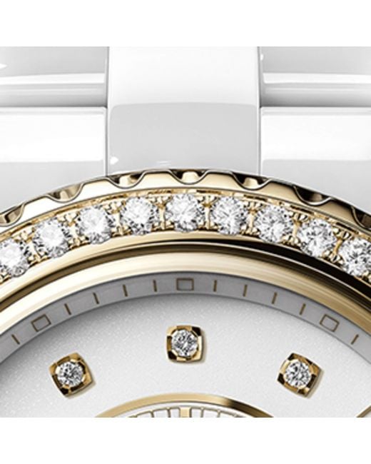 Chanel Metallic Ceramic And Diamond J12 Calibre 12.1 Watch