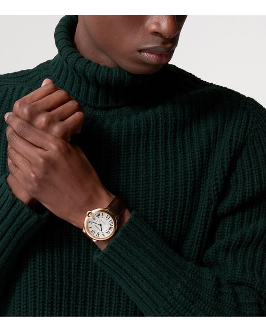 Cartier Metallic Ballon Bleu De Watch for men
