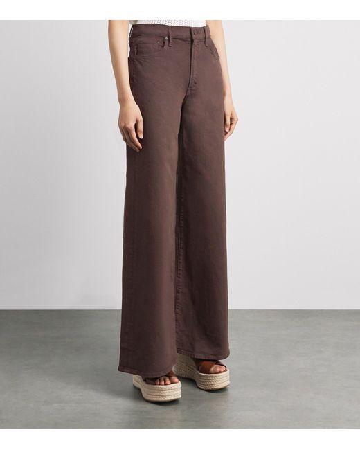 Mother Brown The Undercover Sneak Jeans