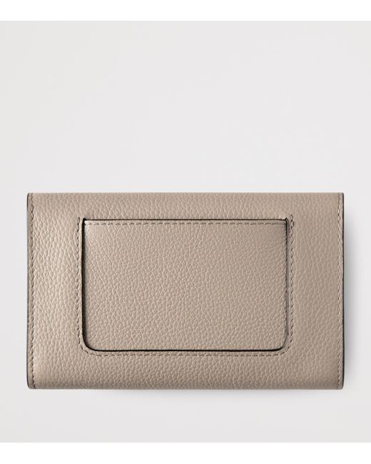Mulberry Natural Medium Darley Wallet Cashmere Taupe