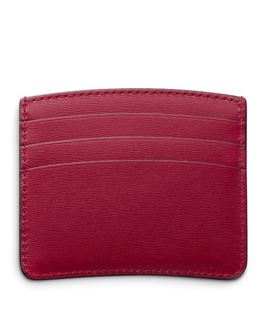 Cartier Red Panthère De Simple Card Holder