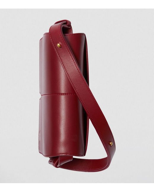 Burberry Red Leather Snip Cross-body Bag