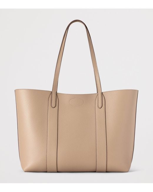 Mulberry Natural Small Leather Bayswater Tote Bag