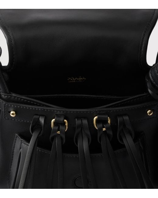 Prada Black Re-Nylon And Leather Corsaire Shoulder Bag