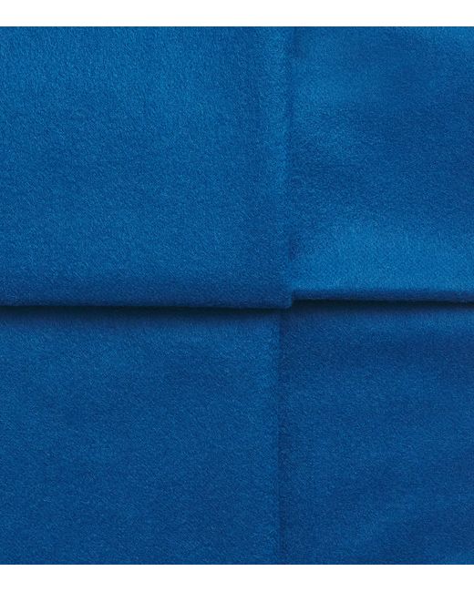 Johnstons Blue Cashmere Stole for men