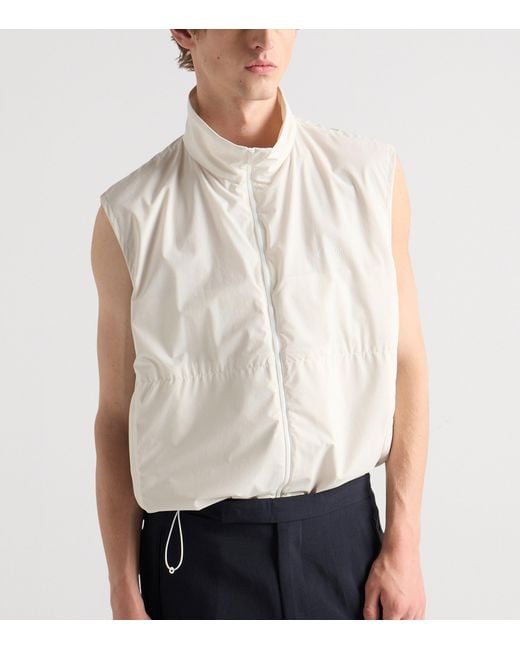Prada Natural Re-Nylon Gilet for men