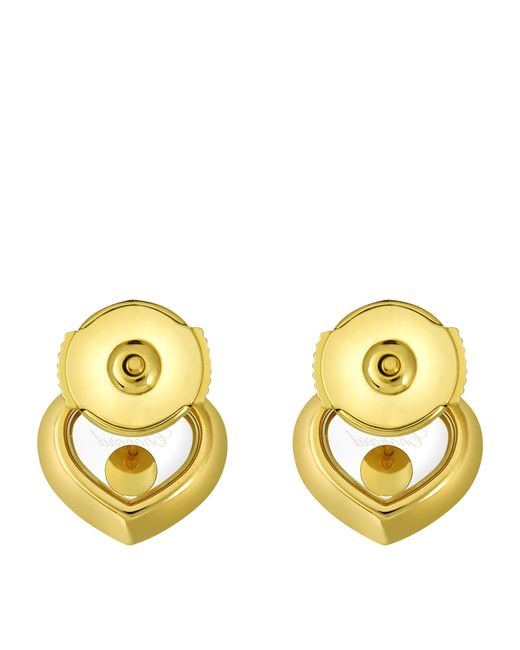 Chopard Metallic And Diamond Happy Diamonds Icons Earrings