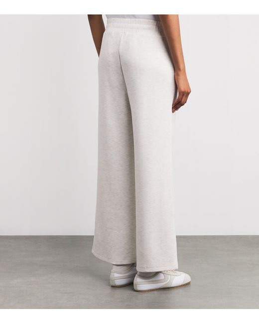 Varley White Freesoft Wide-Leg Sweatpants