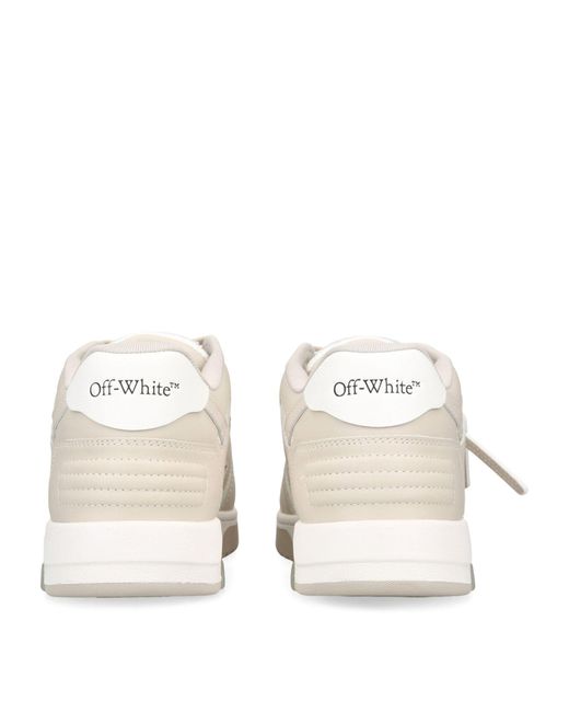 Off-White c/o Virgil Abloh Natural Leather Out Of Office Sneakers for men