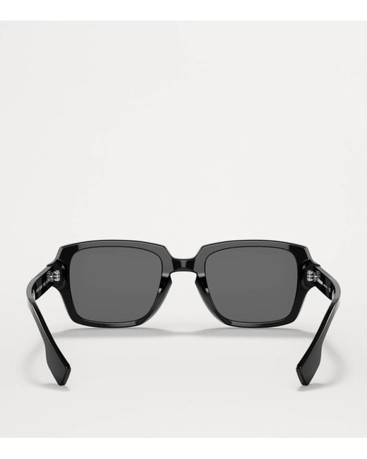 Burberry Gray Acetate Be4349 Sunglasses for men