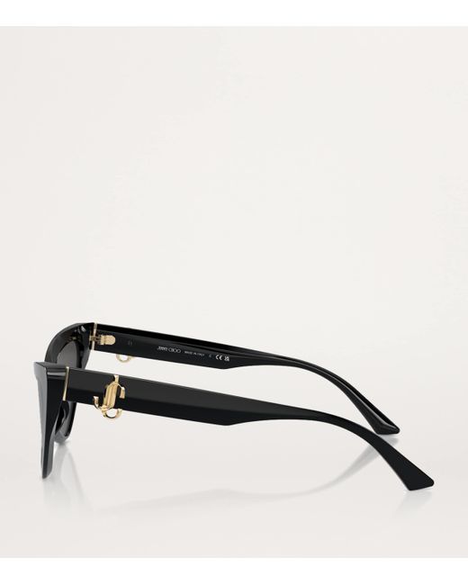 Jimmy Choo Black Acetate Jc5008 Sunglasses