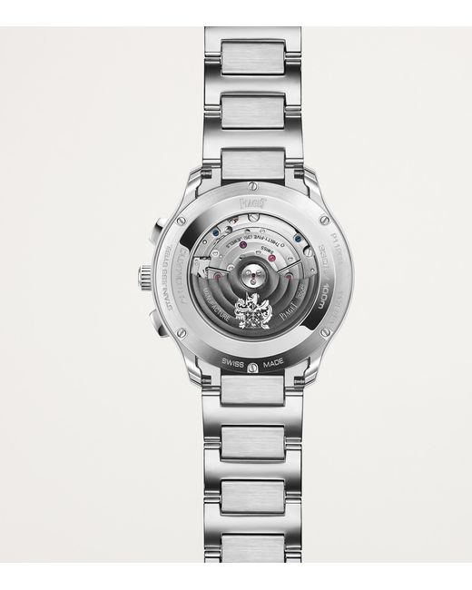 Piaget Gray Stainless Steel Polo Chronograph Watch