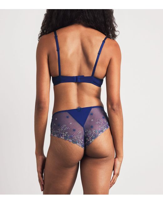 Simone Perele Blue Delice Shorty Briefs