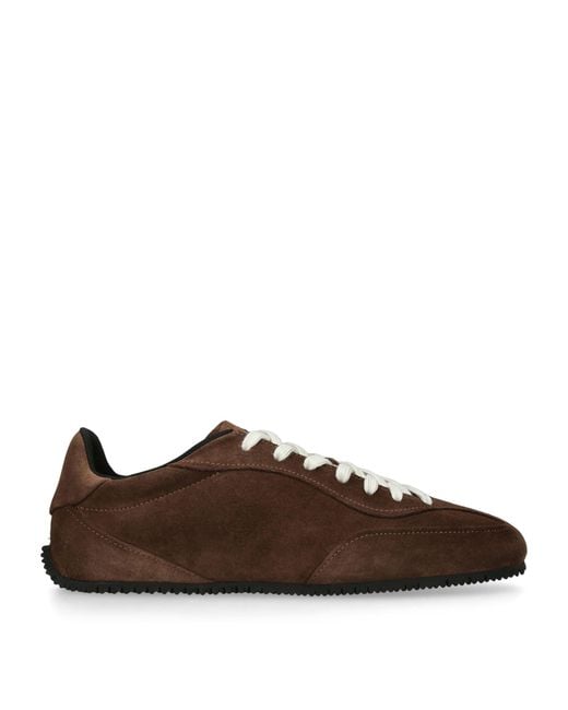 Axel Arigato Brown Suede Daze Runner Sneakers for men