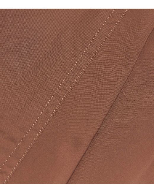Nadine Mos Brown Technical Midi Skirt