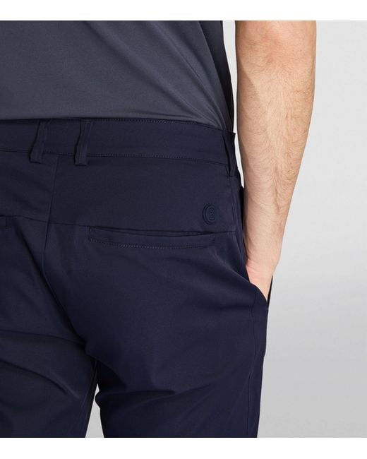 Bogner Blue Water-repellent Aino Trousers for men