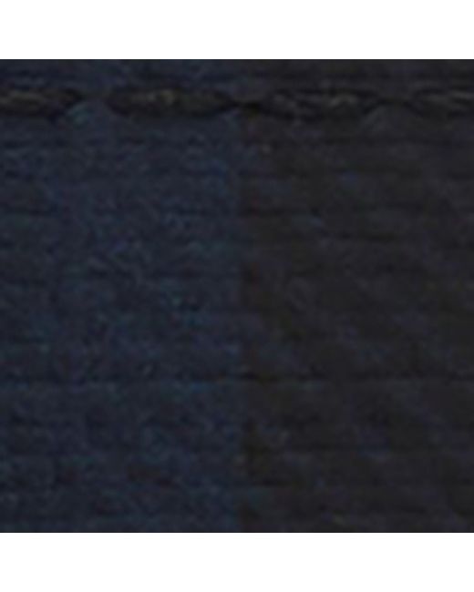 Burberry Blue Leather Check Reversible Belt for men