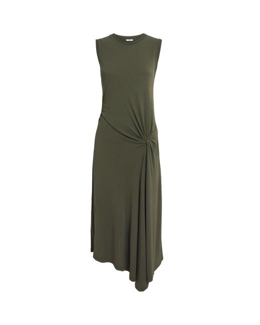 Joseph Green Jersey Cheikh Midi Dress