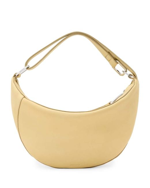 AllSaints Metallic Micro Leather Luna Shoulder Bag