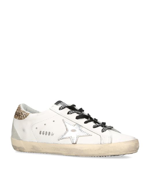 Golden Goose Deluxe Brand Natural Leather Superstar Sneakers