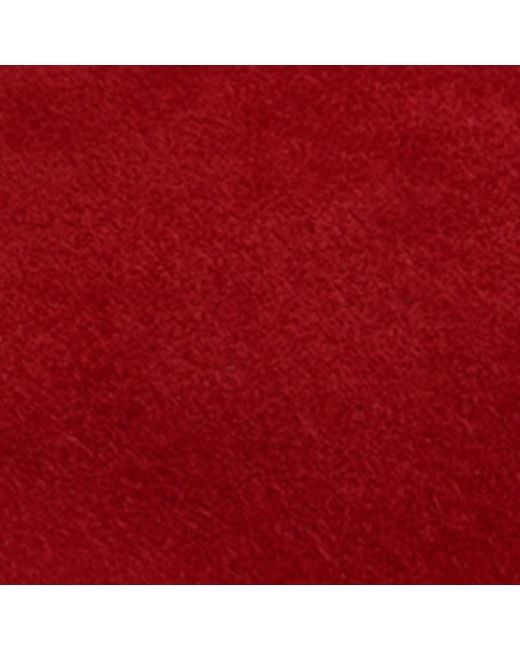 Christian Louboutin Red Fannylove 85 Suede Pumps