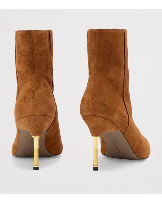 AllSaints Brown Suede Natasha Boots 88