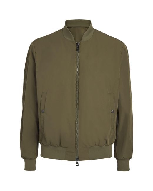 Moncler Green Grammont Bomber Jacket for men